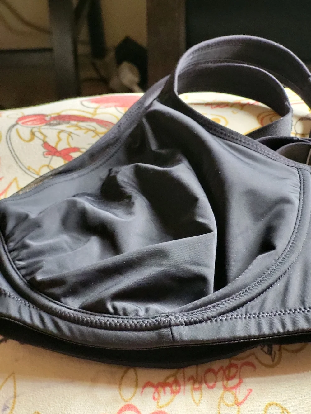 ESA Black Wireless Support Bra - Picture 3 of 6